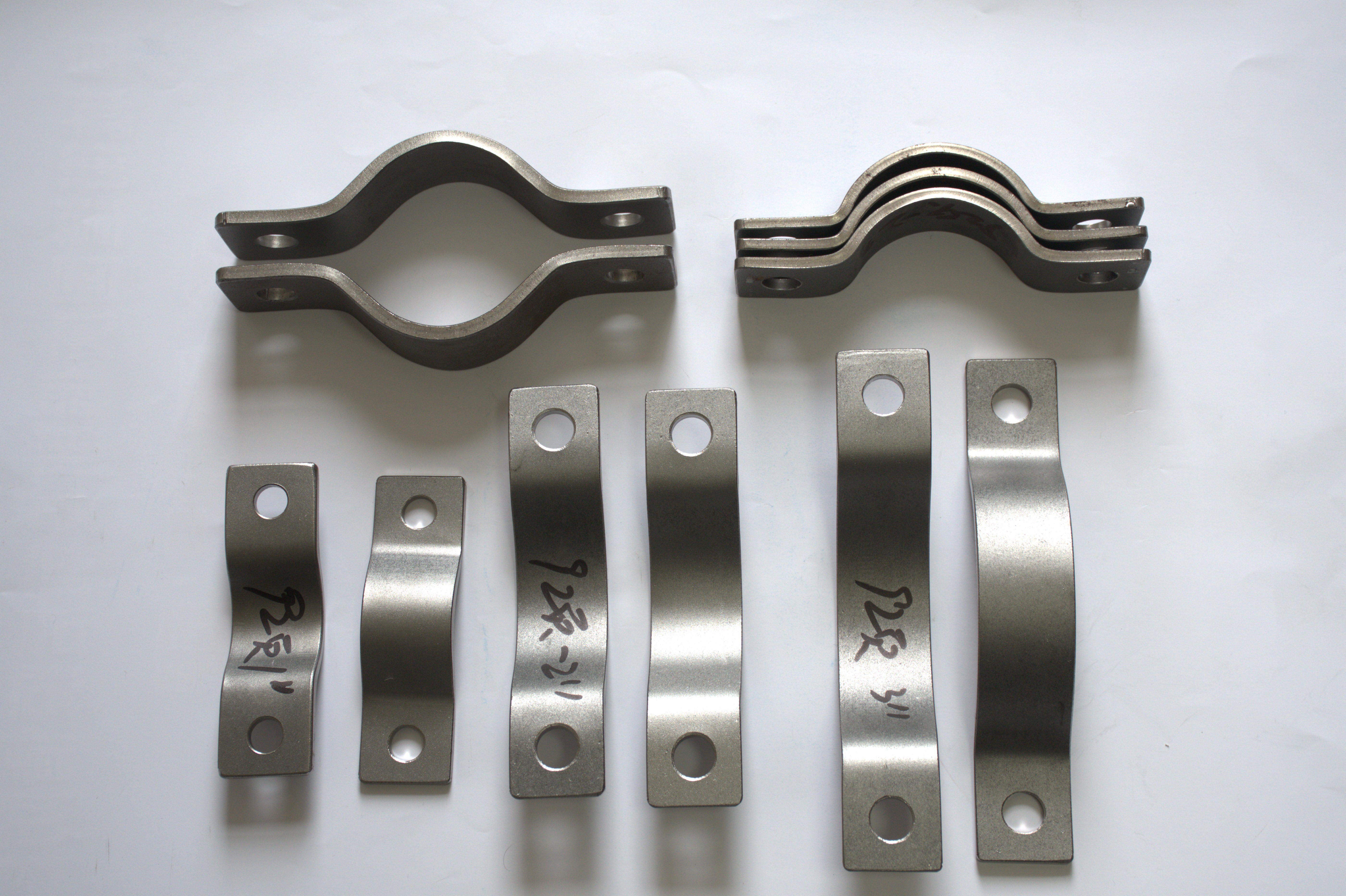 抱箍扁钢管托管夹